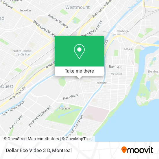 Dollar Eco Video 3 D map