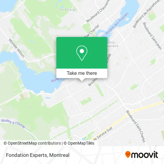 Fondation Experts map