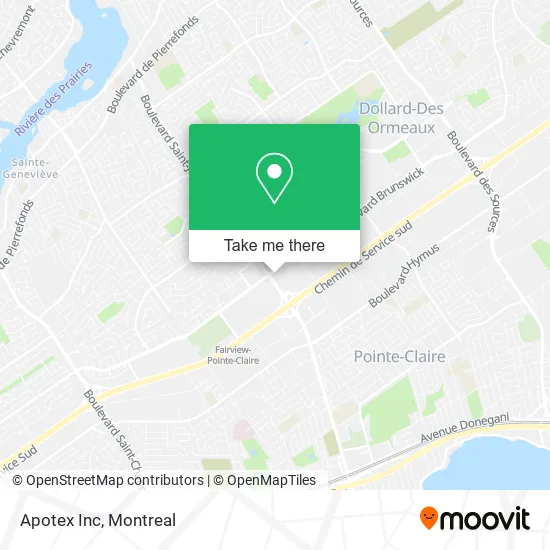 Apotex Inc map