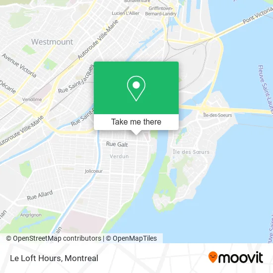 Le Loft Hours map