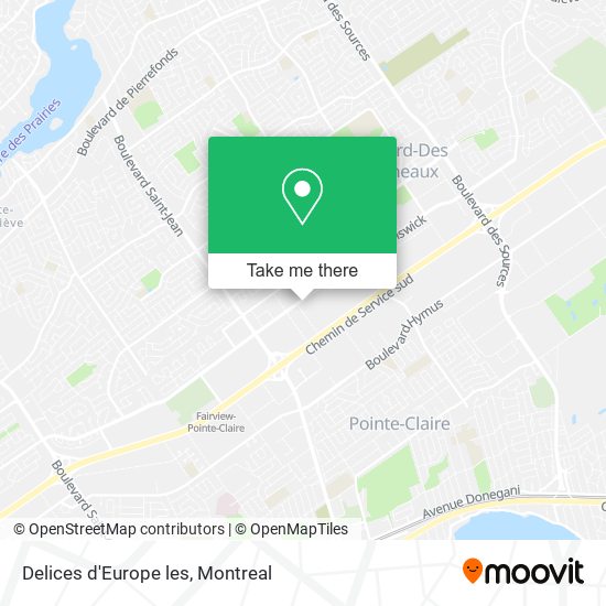 Delices d'Europe les map