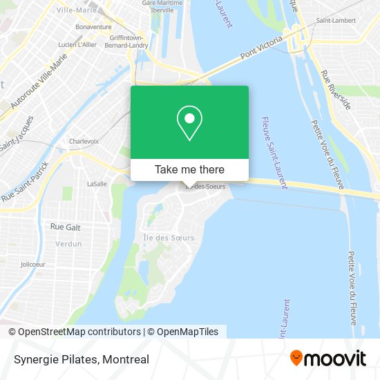 Synergie Pilates map