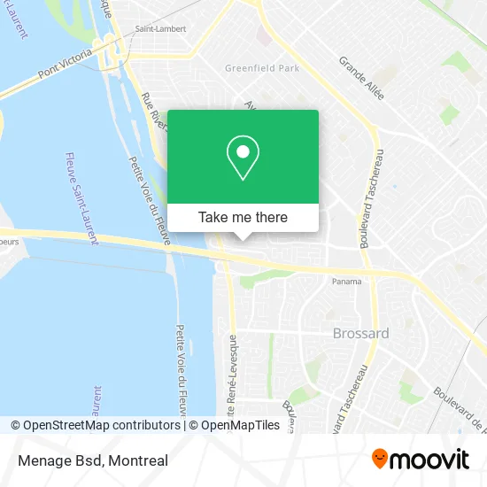 Menage Bsd map