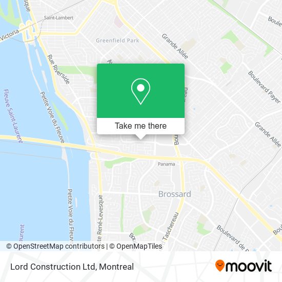 Lord Construction Ltd map