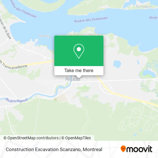 Construction Excavation Scanzano map