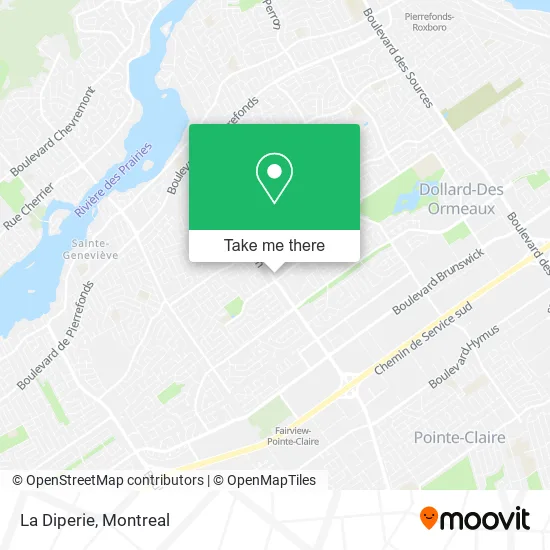 La Diperie map