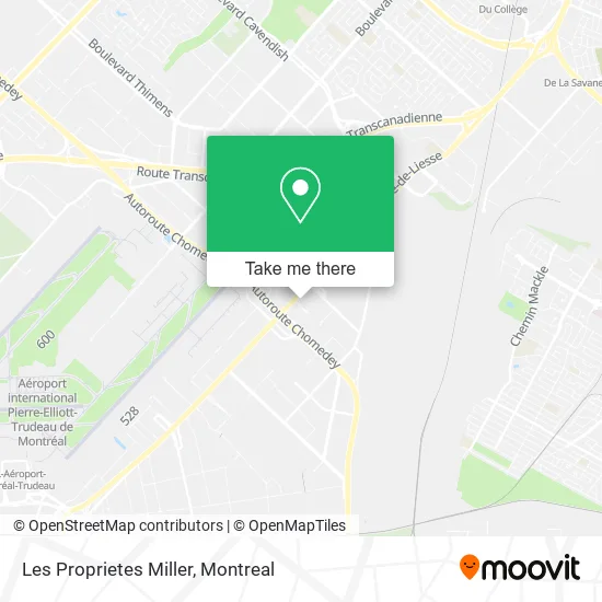 Les Proprietes Miller map