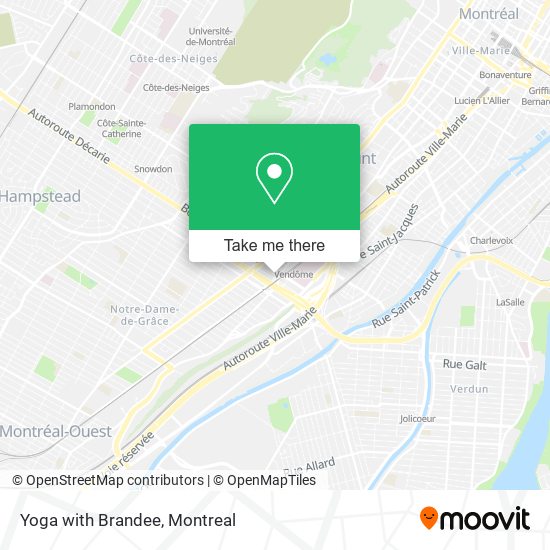 Yoga with Brandee map