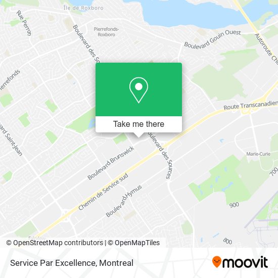 Service Par Excellence map