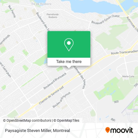 Paysagiste Steven Miller map