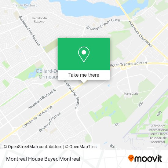 Montreal House Buyer map