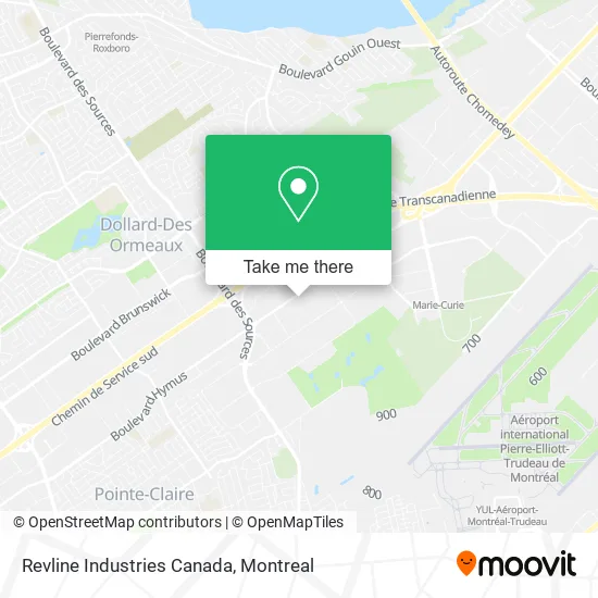 Revline Industries Canada map