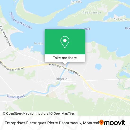 Entreprises Electriques Pierre Desormeaux map