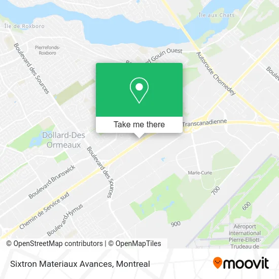 Sixtron Materiaux Avances map