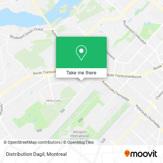 Distribution Dagil map