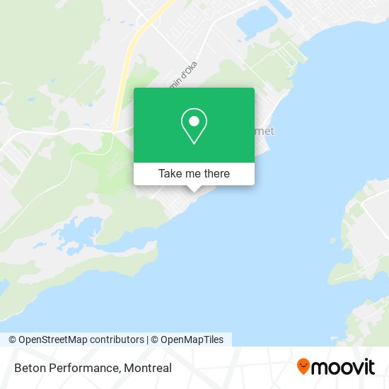 Beton Performance map