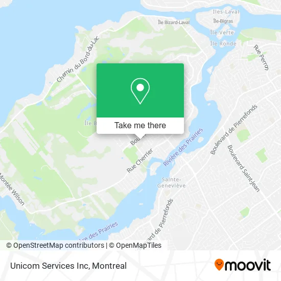 Unicom Services Inc map