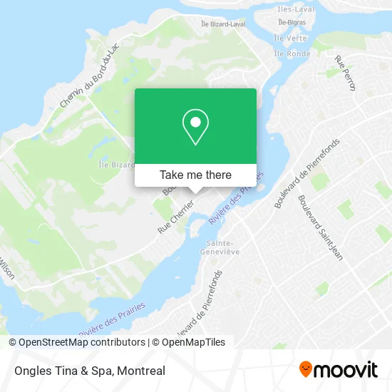 Ongles Tina & Spa map