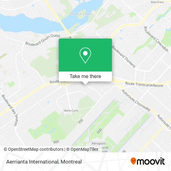 Aerrianta International map