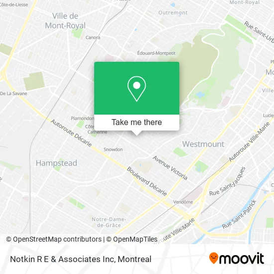 Notkin R E & Associates Inc map