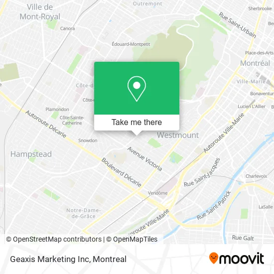 Geaxis Marketing Inc map
