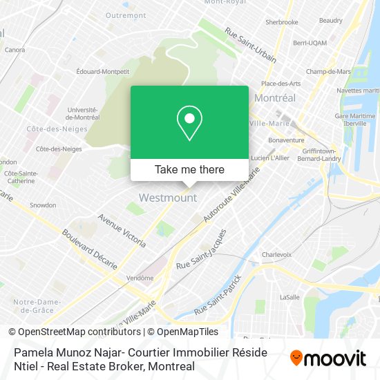 Pamela Munoz Najar- Courtier Immobilier Réside Ntiel - Real Estate Broker map