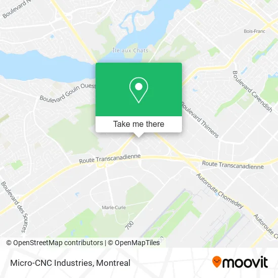 Micro-CNC Industries map