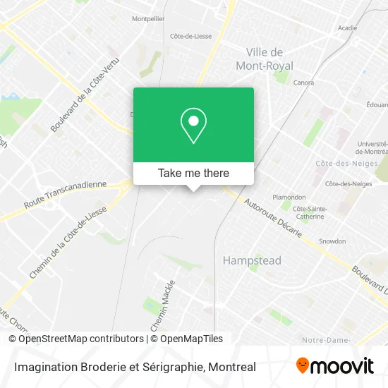 Imagination Broderie et Sérigraphie map