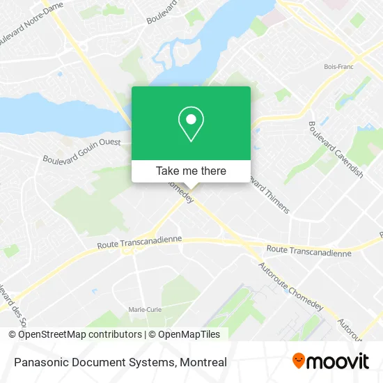 Panasonic Document Systems map
