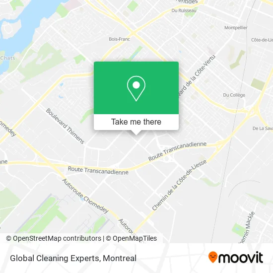 Global Cleaning Experts map