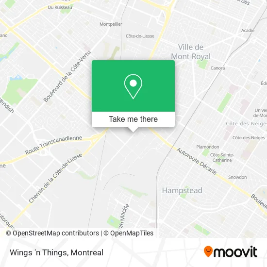 Wings 'n Things map