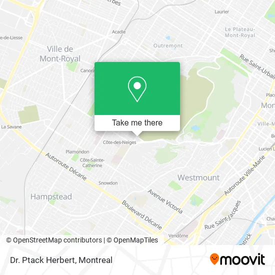 Dr. Ptack Herbert map