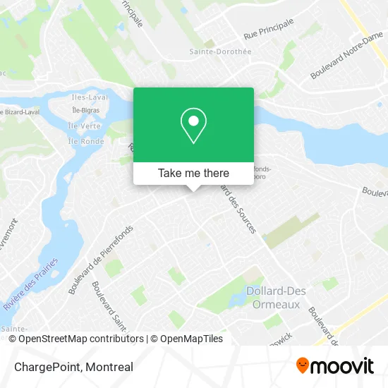 ChargePoint map