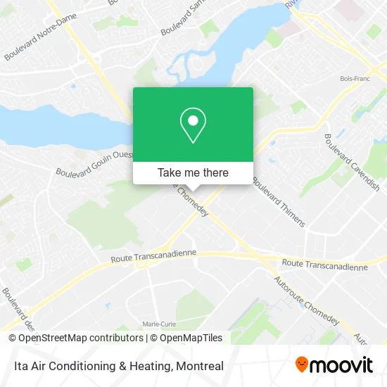 Ita Air Conditioning & Heating map