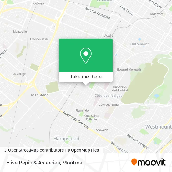 Elise Pepin & Associes map