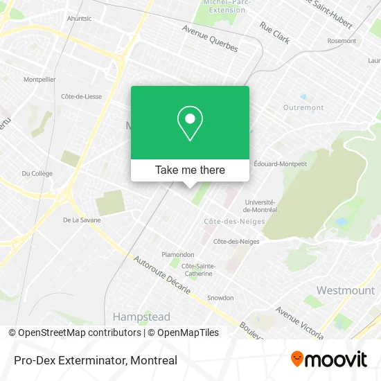 Pro-Dex Exterminator map