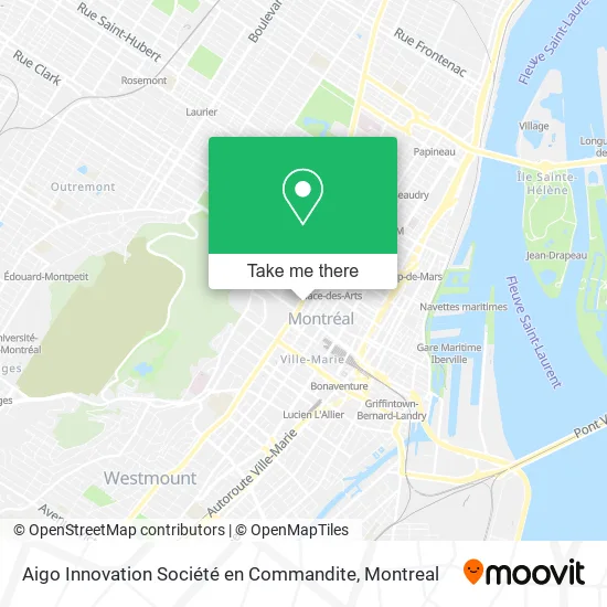 Aigo Innovation Société en Commandite map