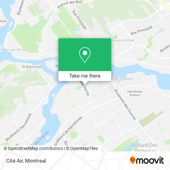 Cité Air map