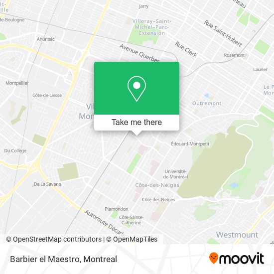Barbier el Maestro map