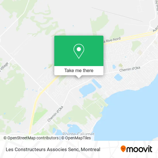 Les Constructeurs Associes Senc map