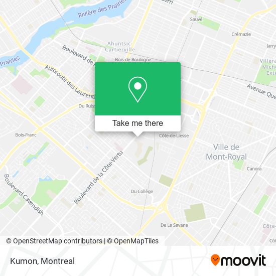 Kumon map