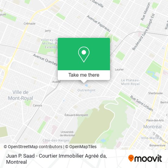 Juan P. Saad - Courtier Immobilier Agréé da map