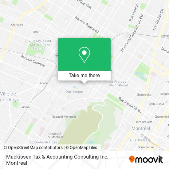 Mackissen Tax & Accounting Consulting Inc map