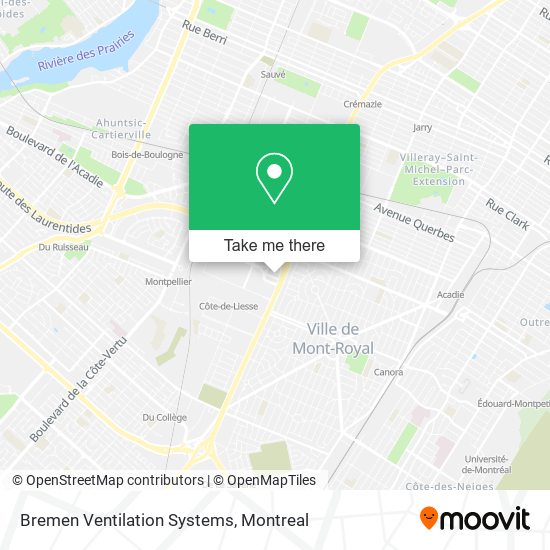Bremen Ventilation Systems map