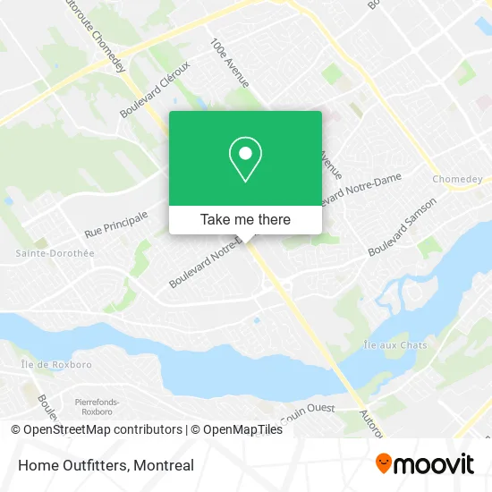 Home Outfitters map