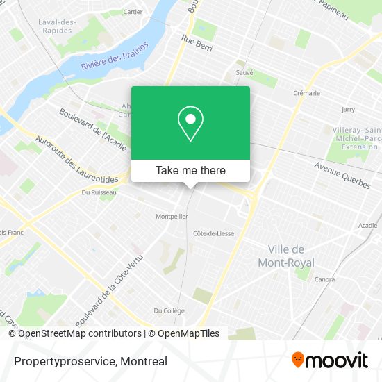 Propertyproservice map