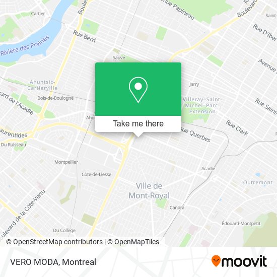 VERO MODA map