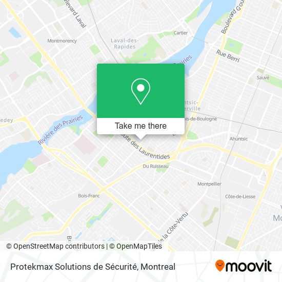 Protekmax Solutions de Sécurité map