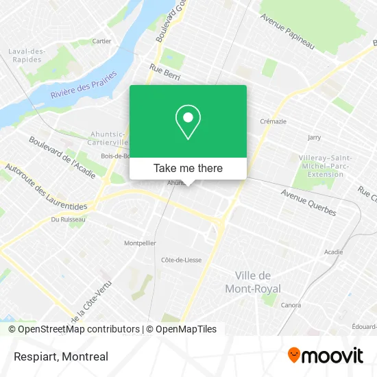 Respiart map