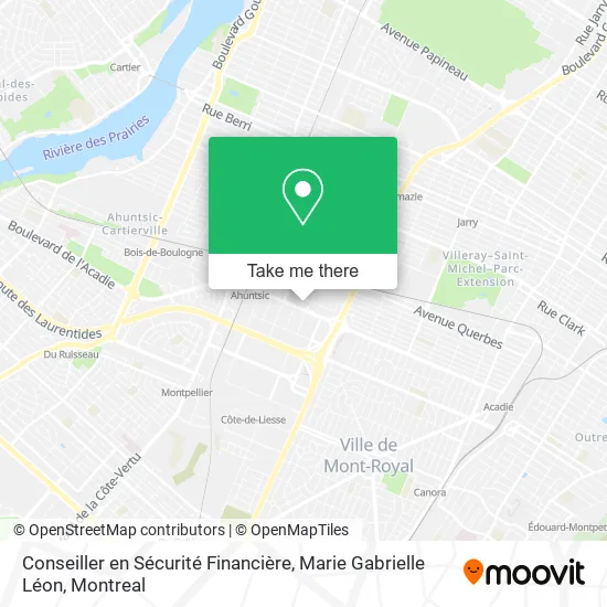 Conseiller en Sécurité Financière, Marie Gabrielle Léon map